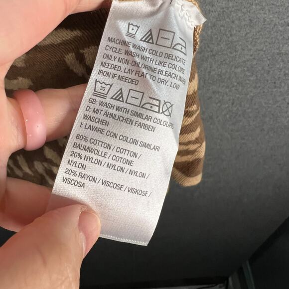 Isaac Mizrahi Live! Jacquard Shawl Collar Sweater Cardigan Leopard, X-Large - Picture 10 of 10